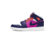 Jordan 1 Mid Fire Barely Grape GS (555112602) bunt 2