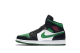 Jordan Air 1 Mid Green (554724-067) schwarz 2