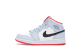 Jordan 1 Mid GS Half Blue Polka Dot Swoosh (555112-400) blau 1