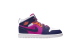 Jordan 1 Mid Fire Barely Grape PS (640737-602) bunt 3