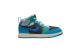 Jordan 1 Mid PS School Anthracite Aquatone New Emerald Glacier Blue (FJ9481 004) bunt 3