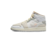 Jordan 1 Mid SE Craft Inside Out Grey GS (DQ3726-100) weiss 1