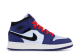 Jordan 1 Mid SE Deep Royal GS (BQ6931-400) bunt 6