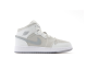 Jordan 1 Mid SE Summit Metallic Silver GS (HQ3600 121) bunt 2