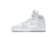 Jordan 1 Retro High Premium GS Platinum Pure (832596-100) weiss 1
