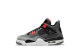 Jordan 4 Retro GS Infrared (408452 061) grau 1