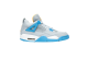 Jordan 4 Retro Mist Blue LS (314254 041) grau 6