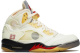 Jordan 5 Retro Sail Off (Dh8565-100) beige 4
