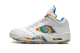 Jordan 5 Low Retro Tie Dye Golf (CW4205-100) weiss 2
