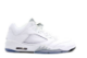 Jordan 5 Retro Low Metallic womens (314337 101) weiss 5