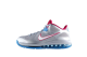 Nike LeBron 9 Low Fireberry (510811 002) weiss 1