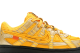 Nike Air Rubber Dunk University Gold Off PS (CW7410 700) gelb 6