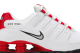 Nike Shox NZ University (378341-110) weiss 6