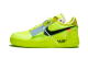Nike Off x Air Force 1 Low Volt (AO4606-700) gelb 2