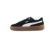 PUMA Smash Platform v2 Suede Gum (373037-01) schwarz 1