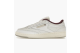 Reebok Club C 85 Chalk Maroon Packer Shoes (HQ9063) weiss 6