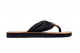 Tommy Hilfiger Damen Zehentrenner - Leather Footbed Beach Sandal - (FW0FW05677 BDS) schwarz 2