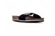 Tommy Hilfiger Damen Pantoletten - Molded Footbed Flat Sandal - (FW0FW06244 BDS) schwarz 2