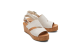 TOMS Keil Sandalen Claudine (10020739-101) beige 2
