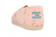 TOMS Womens Classic Veiled Rose Printed Stars (10014411) pink 3