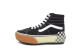 Vans SK8 HI Stacked (VN0A4BTW95Y) zwart 2