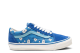 Vans Undefeated x OG Old Skool LX U Man Lolite Vault Blue (VN0A4P3X7AG) bunt 5