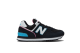 New Balance 574 (WL574CK2) schwarz 1