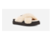 UGG Fuzz Sugar Cross Slide (1120860-NBLC) beige 2