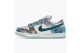 Nike Futura Laboratories x Dunk Low SB Aqua Bleached (HF6061 400) bunt 1