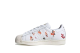 adidas Superstar Floral (FY8768) weiss 1