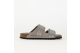 Birkenstock Uji Nubuk Leather Stone Coin (1029302) grau 3
