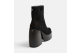 Buffalo HEART BOOTIE STACK VEGAN SUEDE (1100169) negro 3