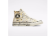 Converse Chuck 70 Archive Paint Splatter Egret High (A01170C) weiss 1