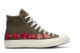 Converse Comme des Garcons Play x Chuck 70 Hi Multi Heart Taylor All Star Green (162973C) grün 3