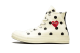 Converse Comme des Garcons Chuck Taylor All Star 70 Hi Polka Dot Play (157251C) weiss 3