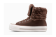 Converse Chuck Taylor All Star Fold Over Lift Platform Faux Fur Hi (A15230C) braun 6