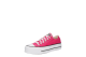 Converse converse sea star ox navy white LIFT Platform Canvas (A11539C) pink 5