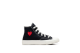 Converse PLAY Comme des Single Heart Chuck 70 x PS Taylor All Star Hi Garcons (A08802C) schwarz 3
