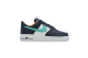Nike Air Force 1 07 LV8 EMB Thunder Washed Teal Low Blue (DM0109 400) bunt 4