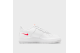 Nike Air Force 1 GS Low Multi Swoosh Particle Grey Photon Dust Bright Crimson (DO6486-100) weiss 2