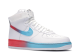 Nike Air Force 1 High Gradient Fury Blue Ember Glow (CJ0525-100) weiss 6