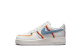 Nike Air Force 1 Low Sail Denim Swoosh womens (DJ4655-133) weiss 1