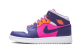 Jordan 1 Mid Fire Barely Grape GS (555112602) bunt 3