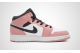 Jordan 1 Mid GS Air Quartz (555112-603) pink 3