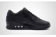Nike Air Max 90 Leather (302519-001) schwarz 3