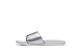 Nike Benassi JDI Wolf Grey (343881-107) silber 1