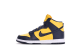 Nike Dunk High QS Michigan Retro (850477-700) bunt 3