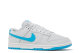 Nike Dunk Low Retro Pure Platinum Lightning Blue (DV0831 001) weiss 6