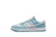 Nike Dunk Low Retro Fleece Worn Swoosh Blue (FB1871 011) bunt 6