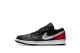 Jordan 1 Low Brushstroke (DA4659-001) schwarz 1